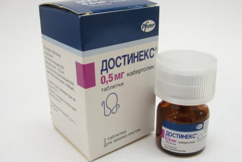 Каберголин (достинекс)