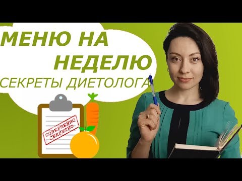 ПРАВИЛЬНОЕ ПИТАНИЕ ДЛЯ ПОХУДЕНИЯ. ПРАВИЛЬНОЕ ПИТАНИЕ. МЕНЮ НА ДЕНЬ, НА НЕДЕЛЮ.