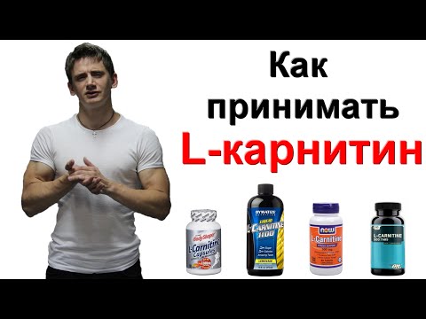 Как принимать l-карнитин для похудения