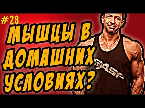 как можно накачать мышцы в домашних условиях