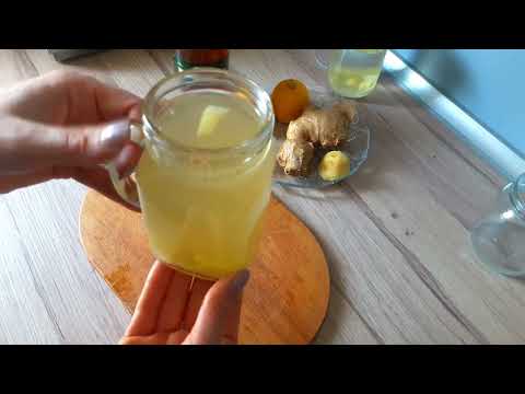 ИМБИРНЫЙ ЧАЙ / Чай для Похудения / Имбирный чай от простуды / Имбирь Мед Лимон