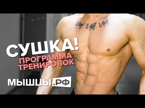 Время сушки! Эффект будет! Программа тренировки