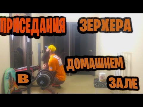 Приседаю как сказал подписчик. Приседания Зерхера.