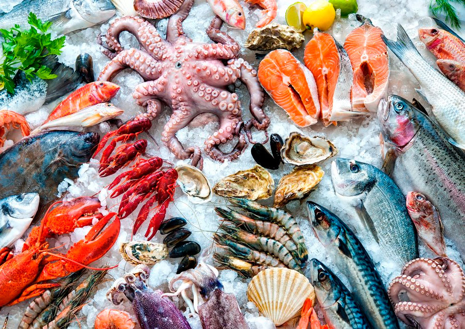 Таблица калорийности — рыба и морепродукты