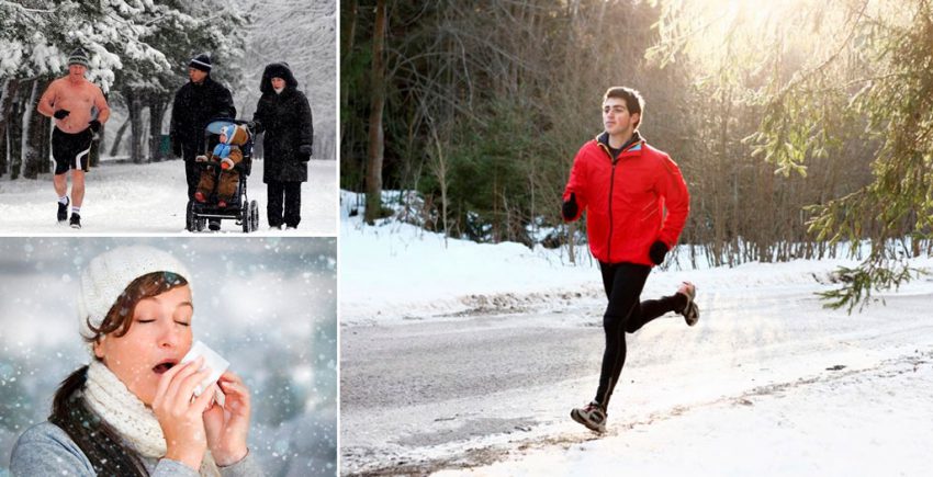 Как правильно бегать зимой, чтобы не заболеть