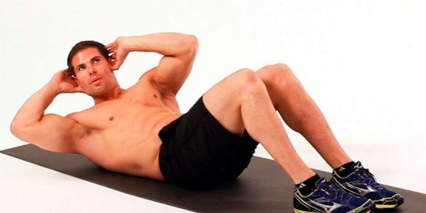 Oblique Crunches упражнение